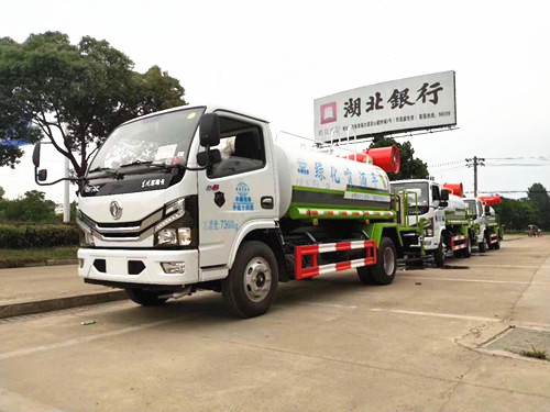 國六東風5噸灑水車批量采購